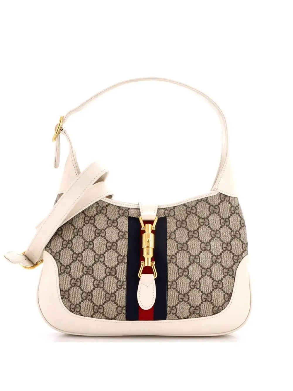 Gucci Jackie Hobo Gg Coated Canvas #331205G21B
